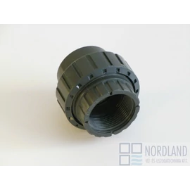 Hollander átmenetes d32 R1" PN16 O-gyűrű EPDM ragasztható tokkal, belsőmenetes