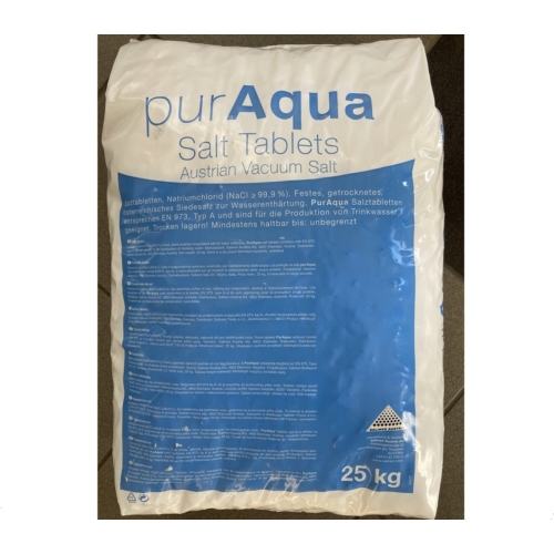 PurAqua sótabletta 99,8 % 25 kg